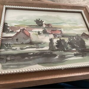 Set of 2 Hobby Lobby Framed Art ( Tuscan Fern Collection)